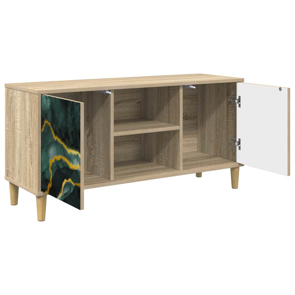 vidaXL Szafka pod telewizor WIJHE 102 x 33 x 50 cm Sonoma
