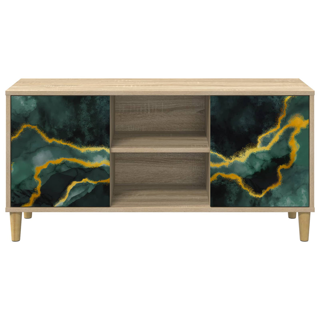 vidaXL Szafka pod telewizor WIJHE 102 x 33 x 50 cm Sonoma
