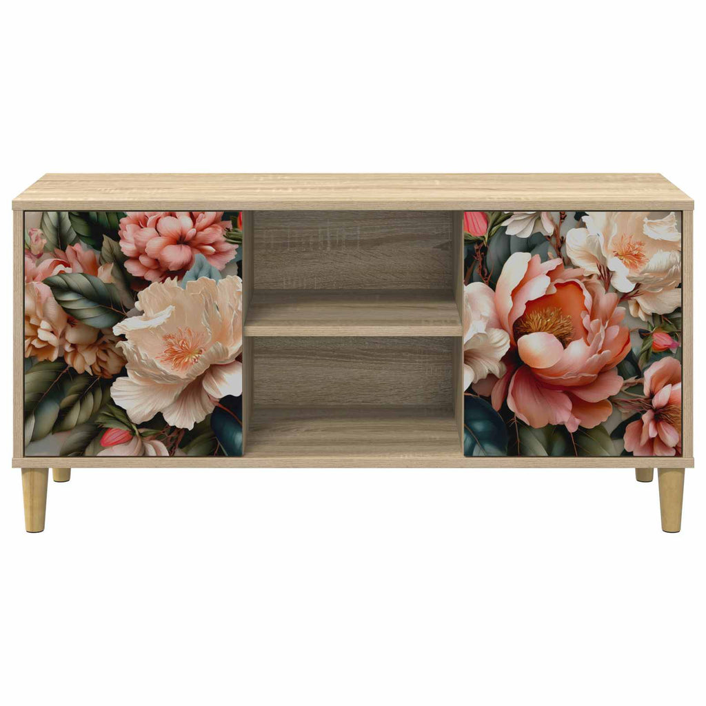 vidaXL Szafka pod telewizor BORNE 102 x 33 x 50 cm Sonoma