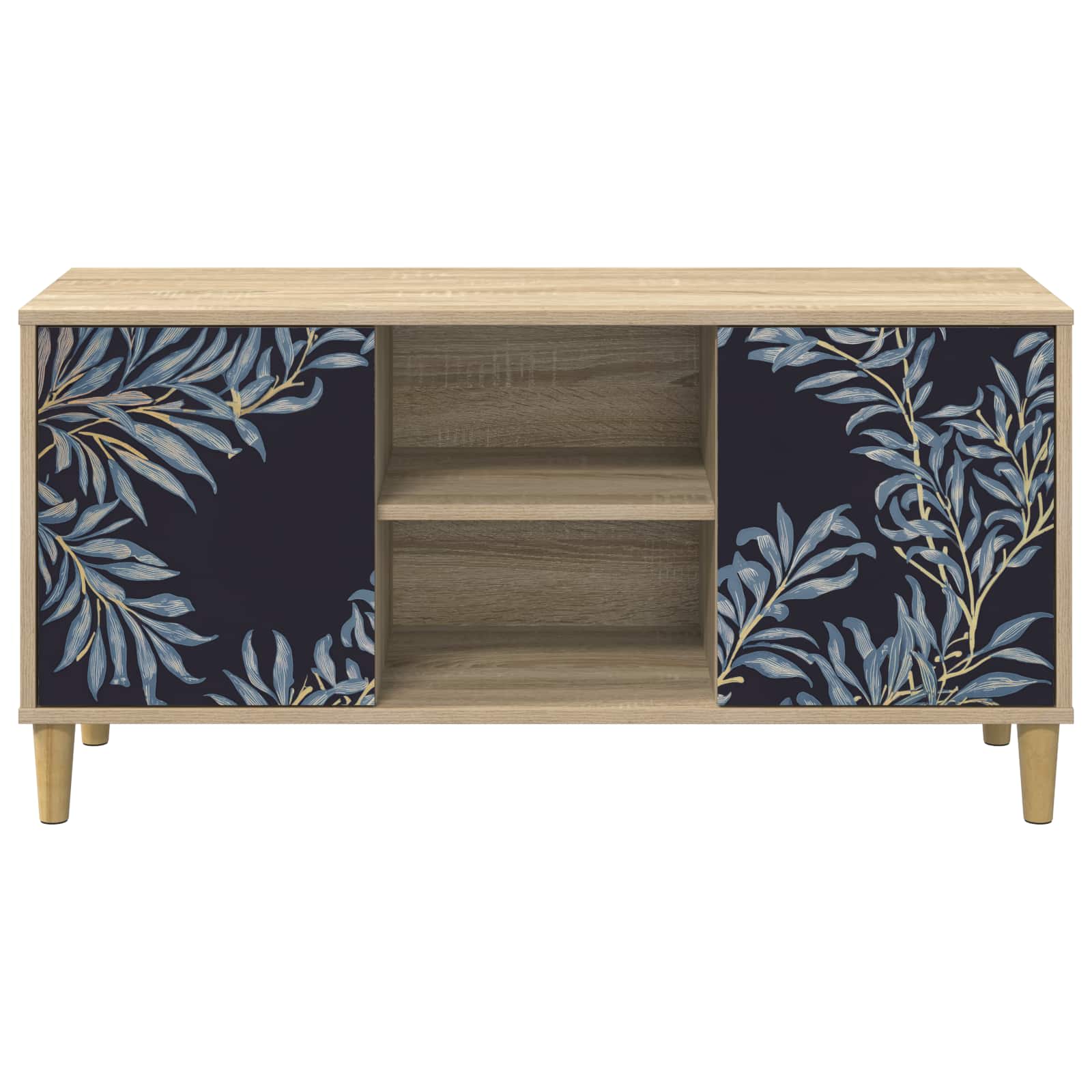 vidaXL Szafka pod telewizor DOKKUM 102 x 33 x 50 cm Sonoma