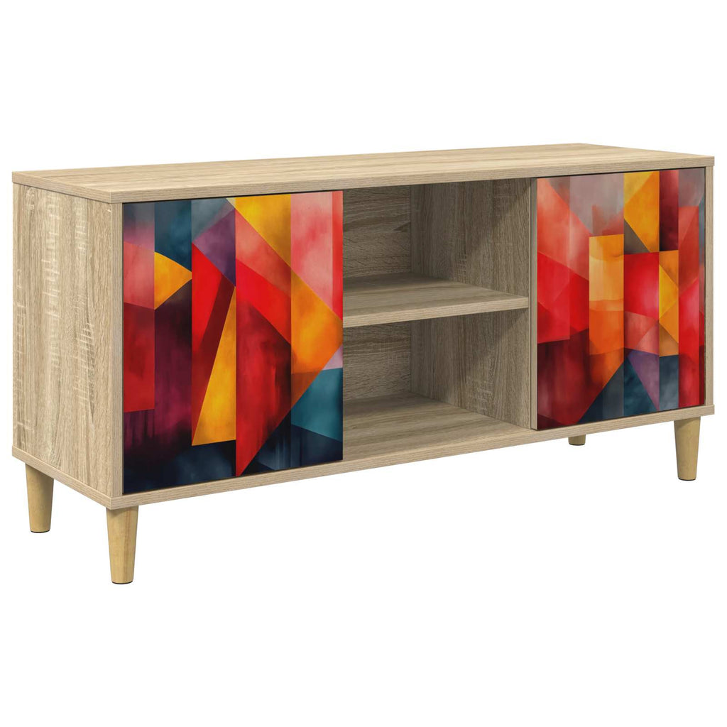 vidaXL Szafka pod telewizor HEESCH 102 x 33 x 50 cm Sonoma