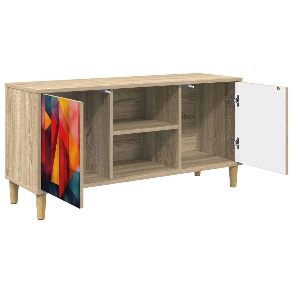 vidaXL Szafka pod telewizor HEESCH 102 x 33 x 50 cm Sonoma