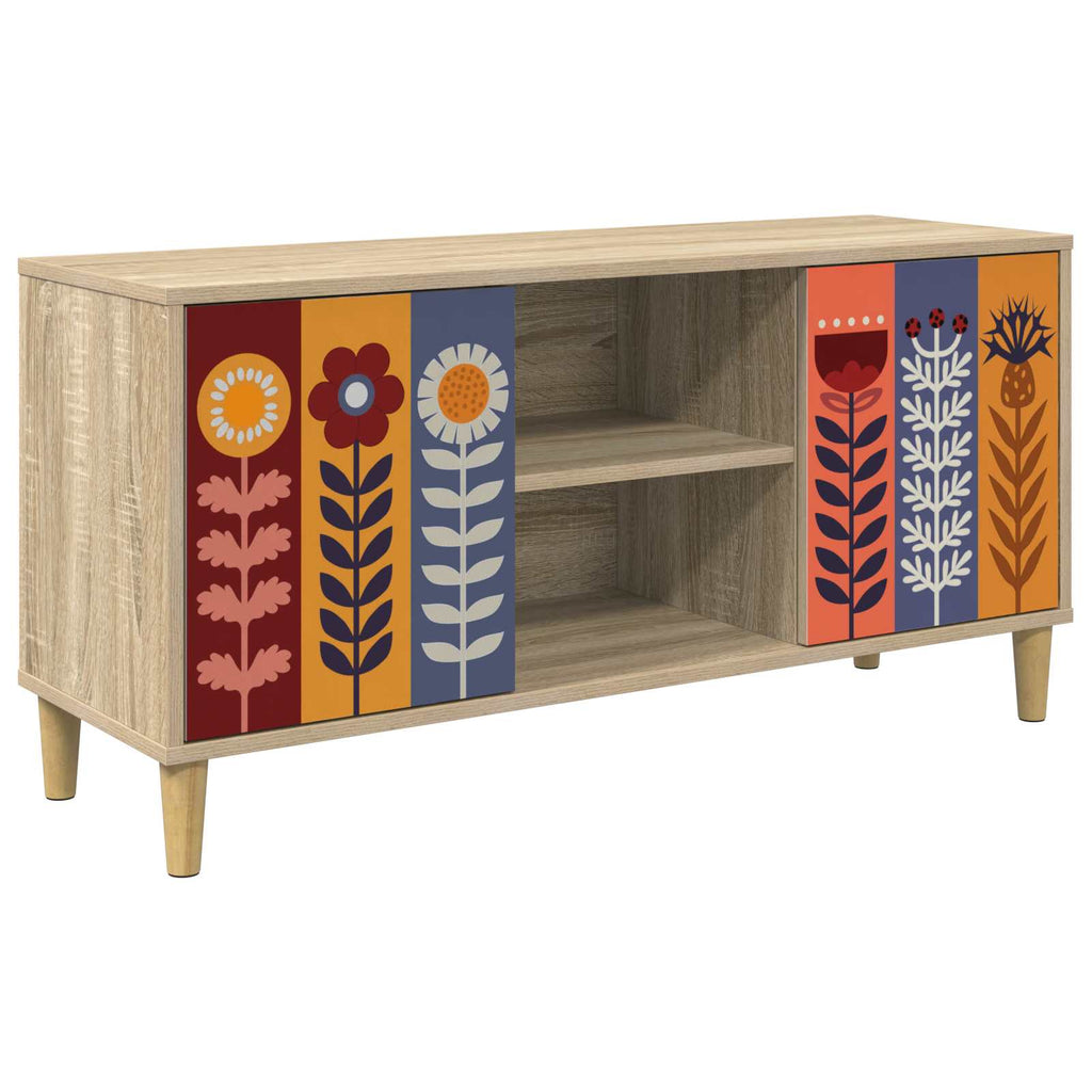 vidaXL Szafka pod telewizor ESSEN 102 x 33 x 50 cm Sonoma