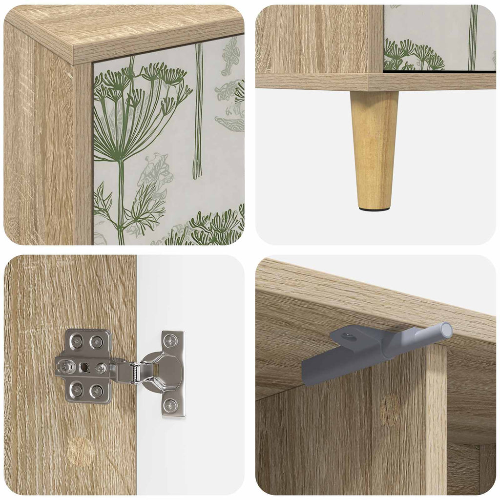vidaXL Szafka pod telewizor GOTHA 102 x 33 x 50 cm Sonoma