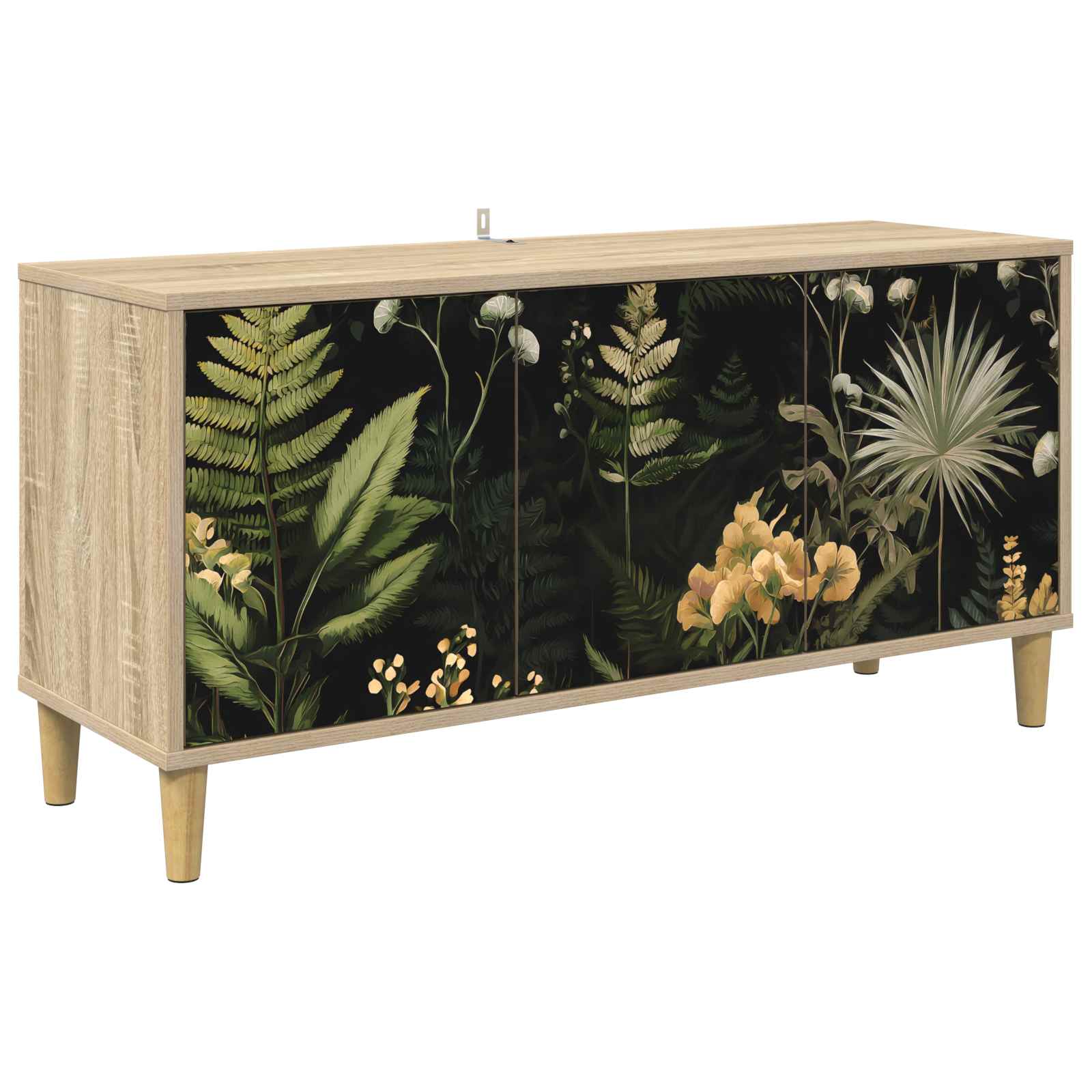vidaXL Szafka pod telewizor RHENEN 102 x 33 x 50 cm Sonoma