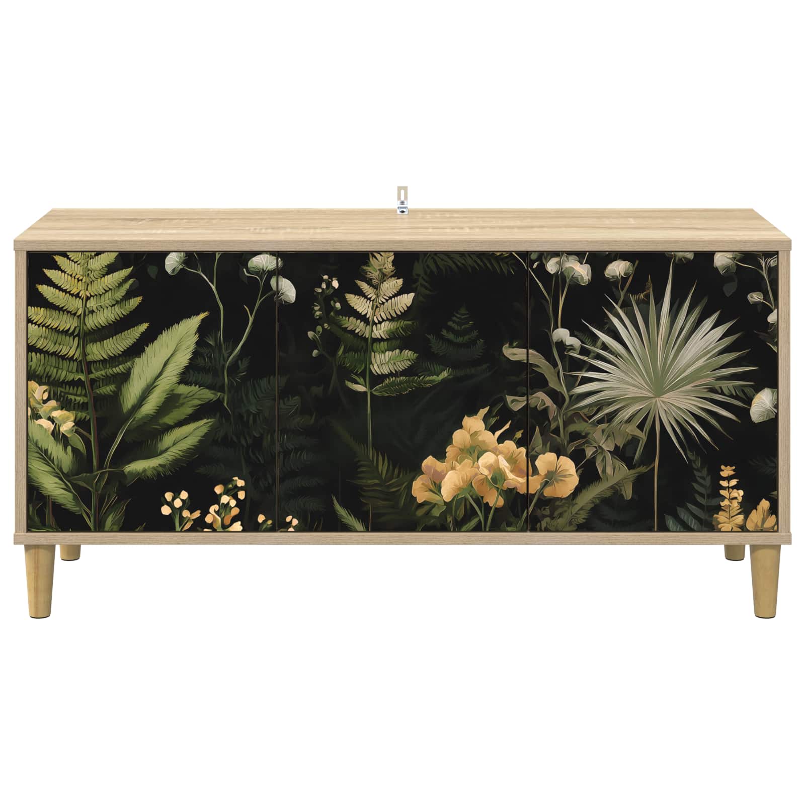 vidaXL Szafka pod telewizor RHENEN 102 x 33 x 50 cm Sonoma