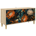 vidaXL Szafka pod telewizor LOCHEM 102 x 33 x 50 cm Sonoma