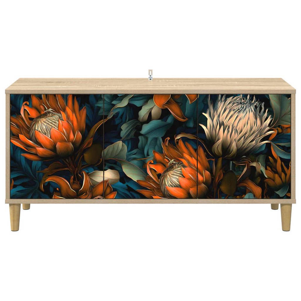 vidaXL Szafka pod telewizor LOCHEM 102 x 33 x 50 cm Sonoma