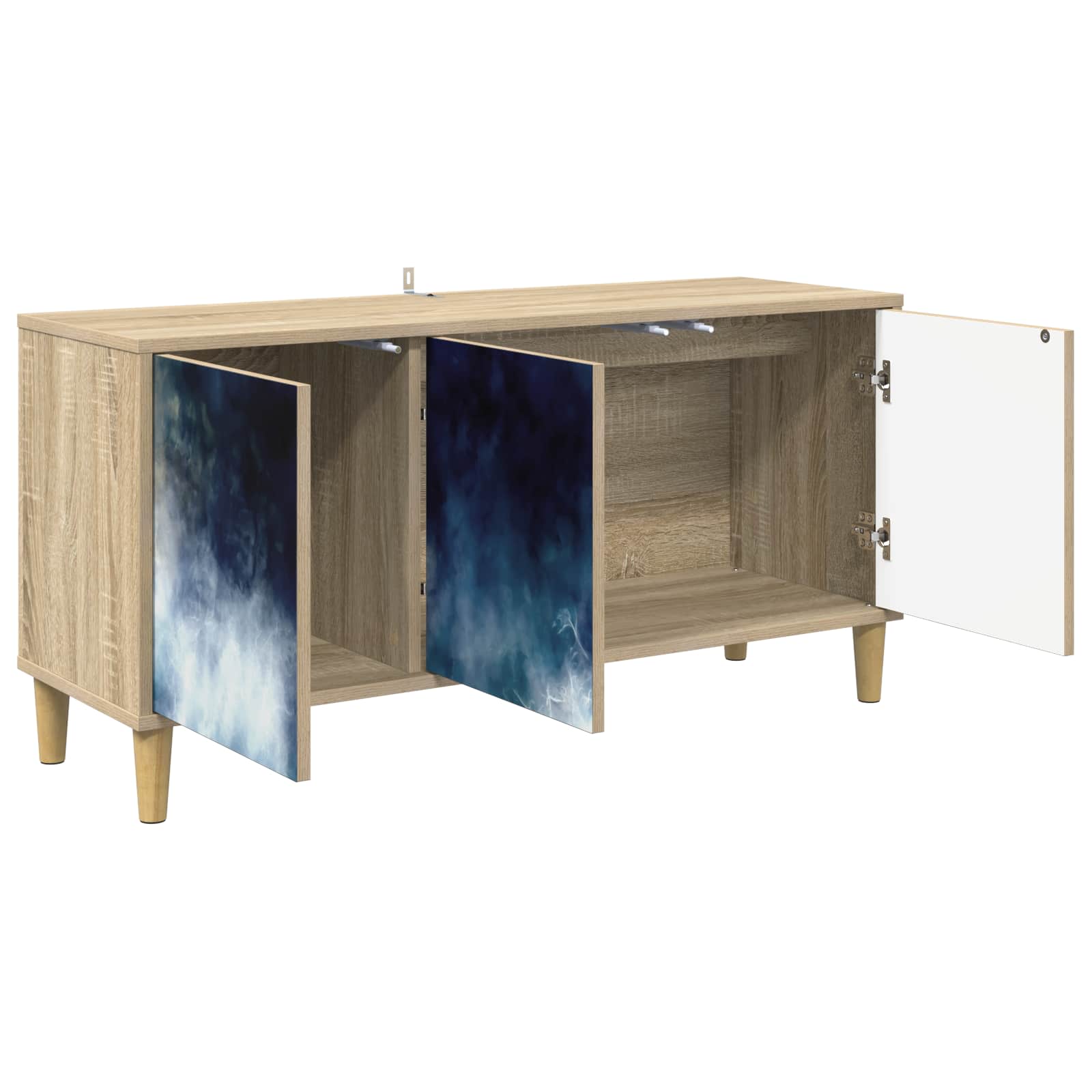 vidaXL Szafka pod telewizor RAALTE 102 x 33 x 50 cm Sonoma