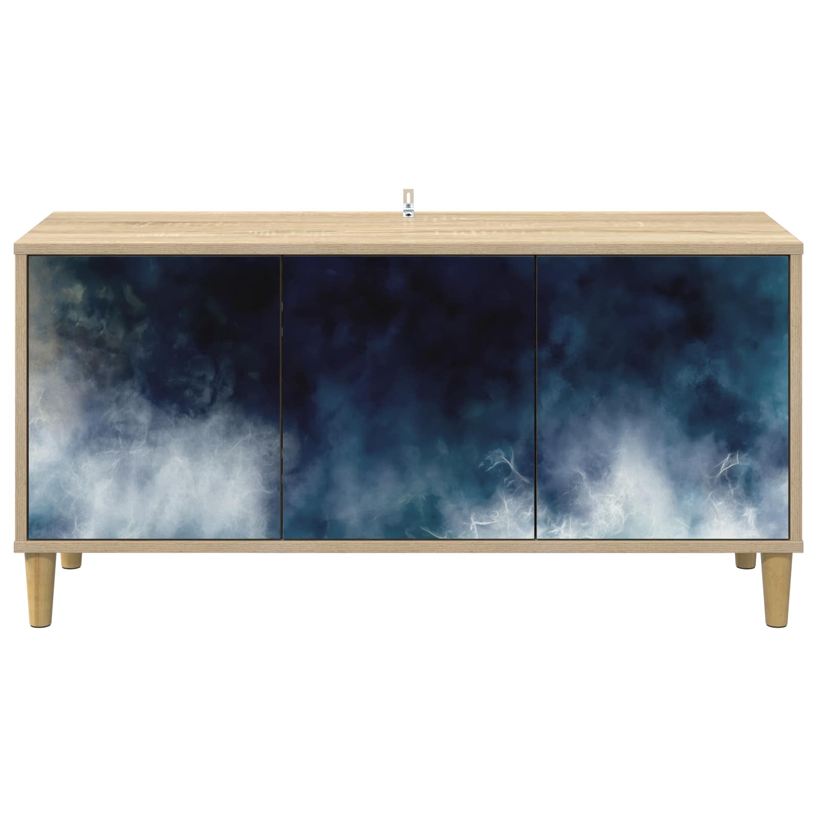 vidaXL Szafka pod telewizor RAALTE 102 x 33 x 50 cm Sonoma