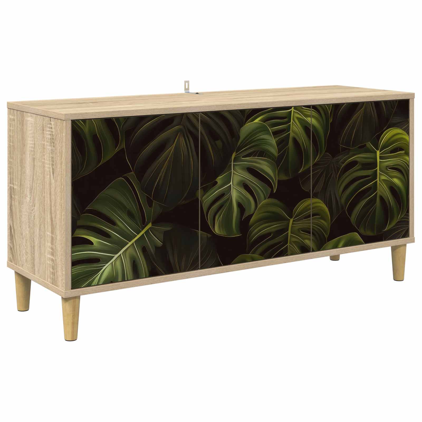 vidaXL Szafka pod telewizor ELBURG 102 x 33 x 50 cm Sonoma