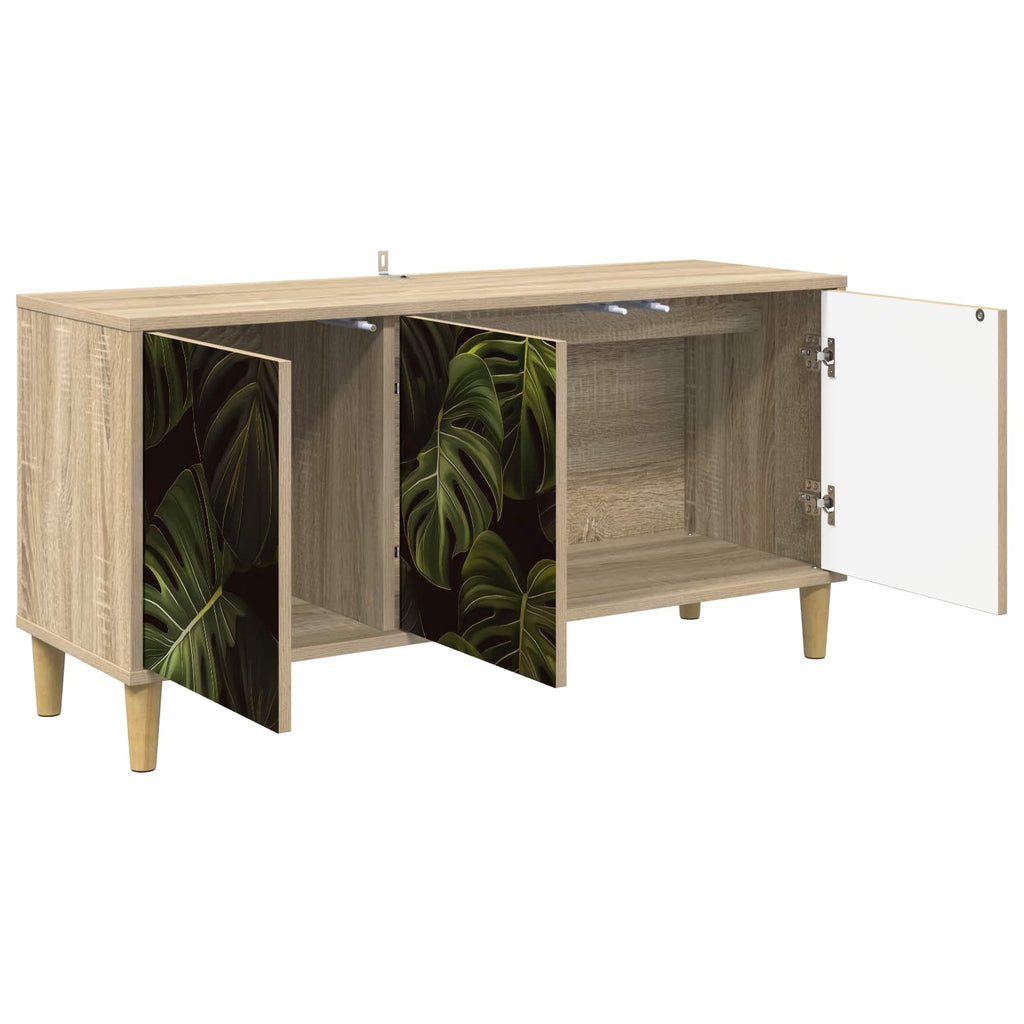 vidaXL Szafka pod telewizor ELBURG 102 x 33 x 50 cm Sonoma