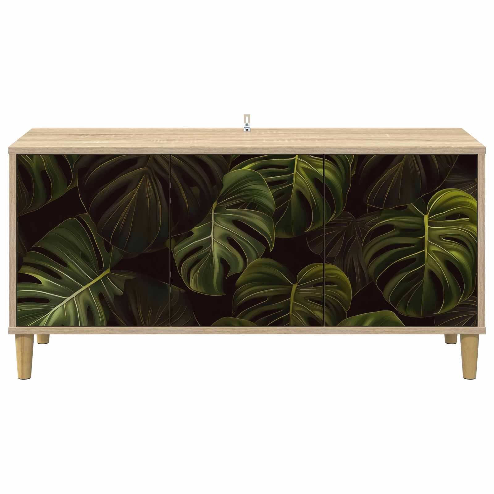 vidaXL Szafka pod telewizor ELBURG 102 x 33 x 50 cm Sonoma