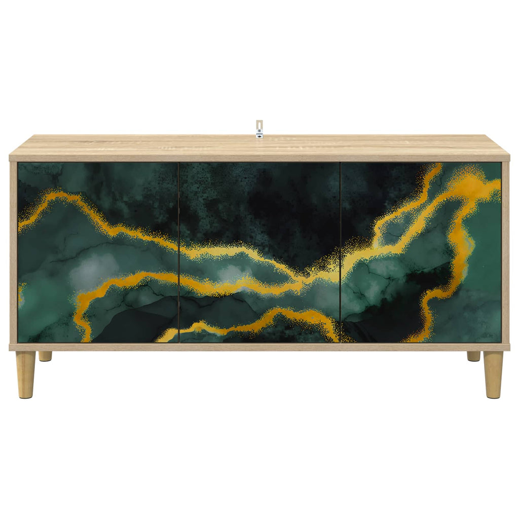 vidaXL Szafka pod telewizor WIJHE 102 x 33 x 50 cm Sonoma