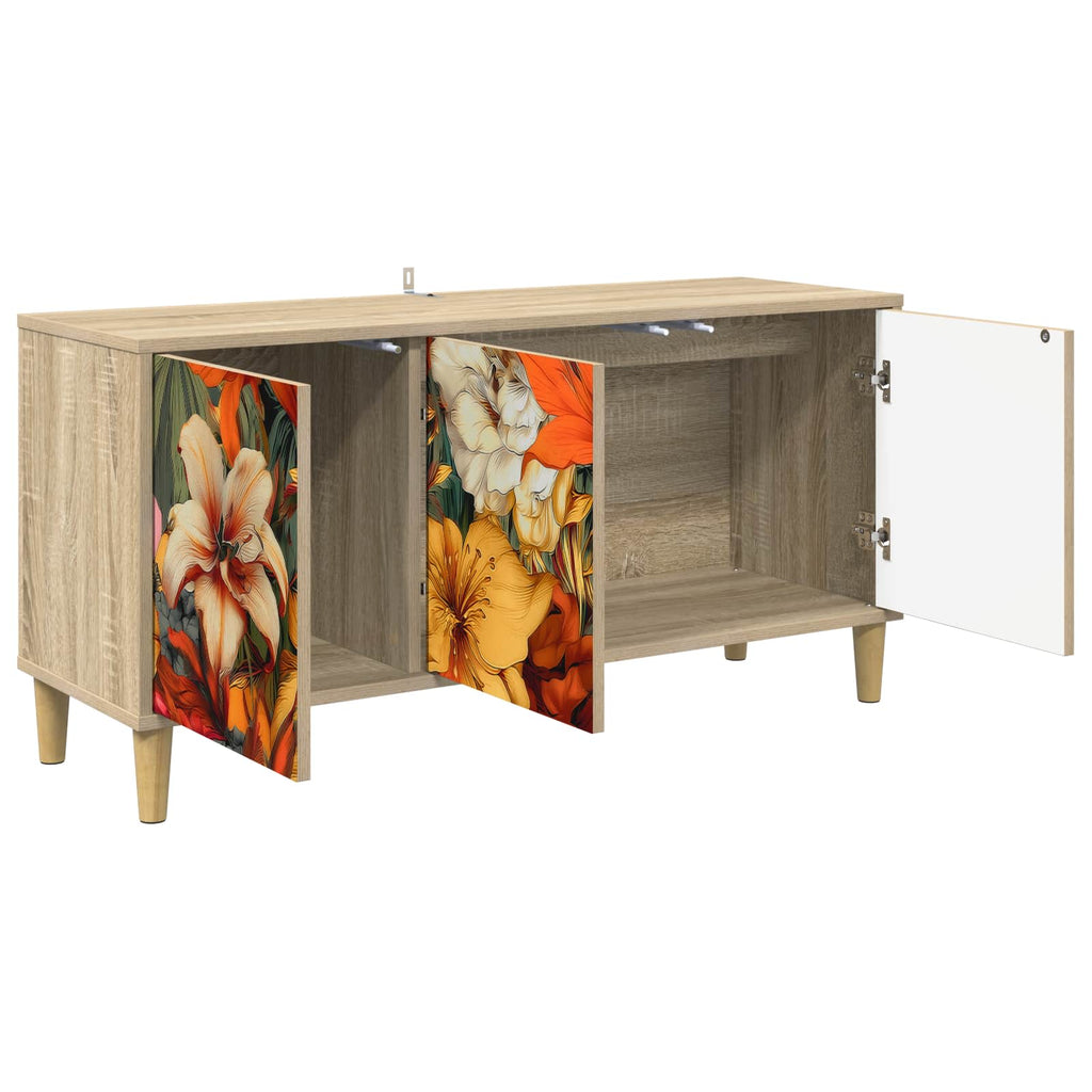 vidaXL Szafka pod telewizor GENNEP 102 x 33 x 50 cm Sonoma