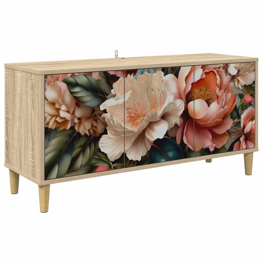 vidaXL Szafka pod telewizor BORNE 102 x 33 x 50 cm Sonoma
