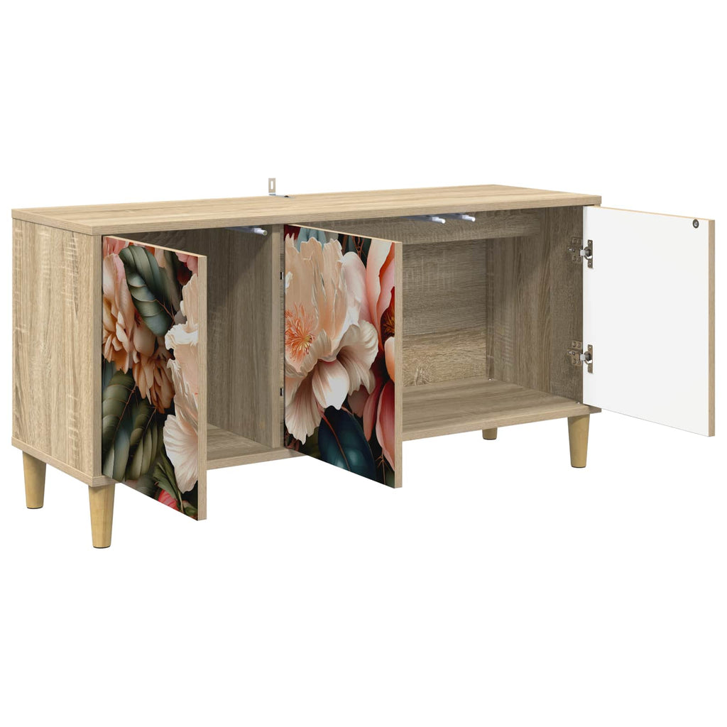vidaXL Szafka pod telewizor BORNE 102 x 33 x 50 cm Sonoma