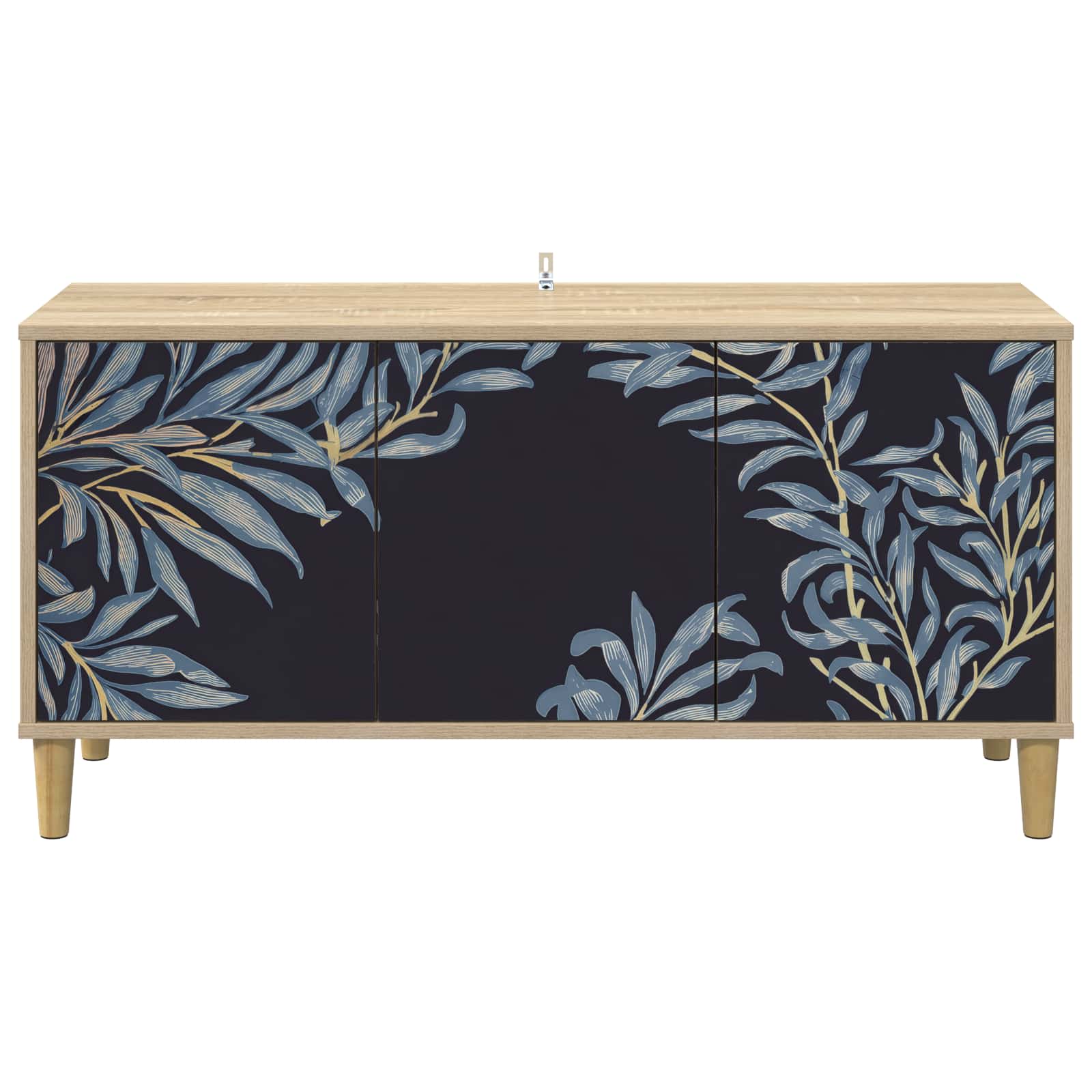 vidaXL Szafka pod telewizor DOKKUM 102 x 33 x 50 cm Sonoma