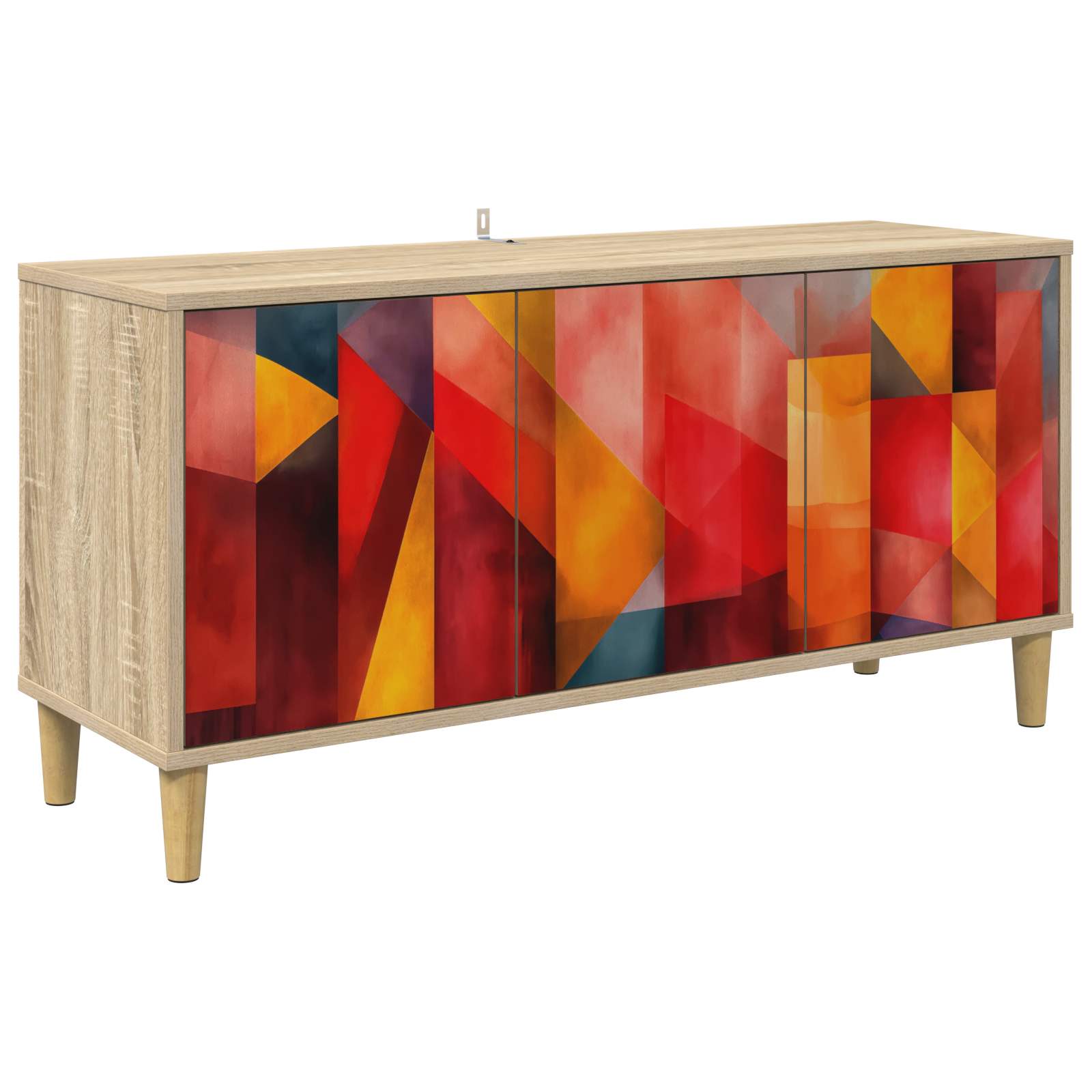 vidaXL Szafka pod telewizor HEESCH 102 x 33 x 50 cm Sonoma