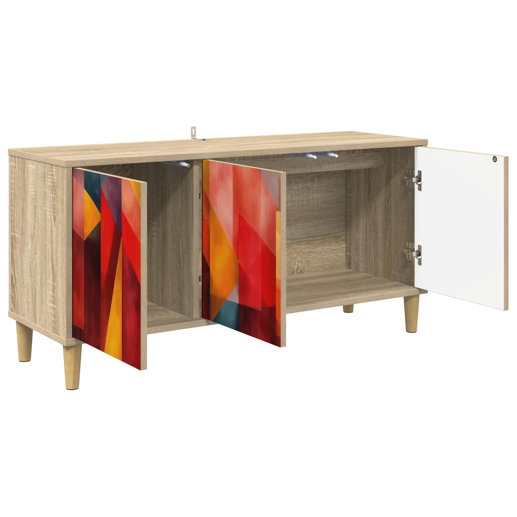vidaXL Szafka pod telewizor HEESCH 102 x 33 x 50 cm Sonoma