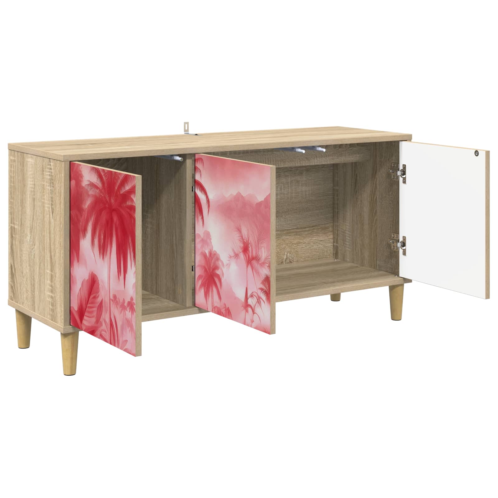vidaXL Szafka pod telewizor AACHEN 102 x 33 x 50 cm Sonoma