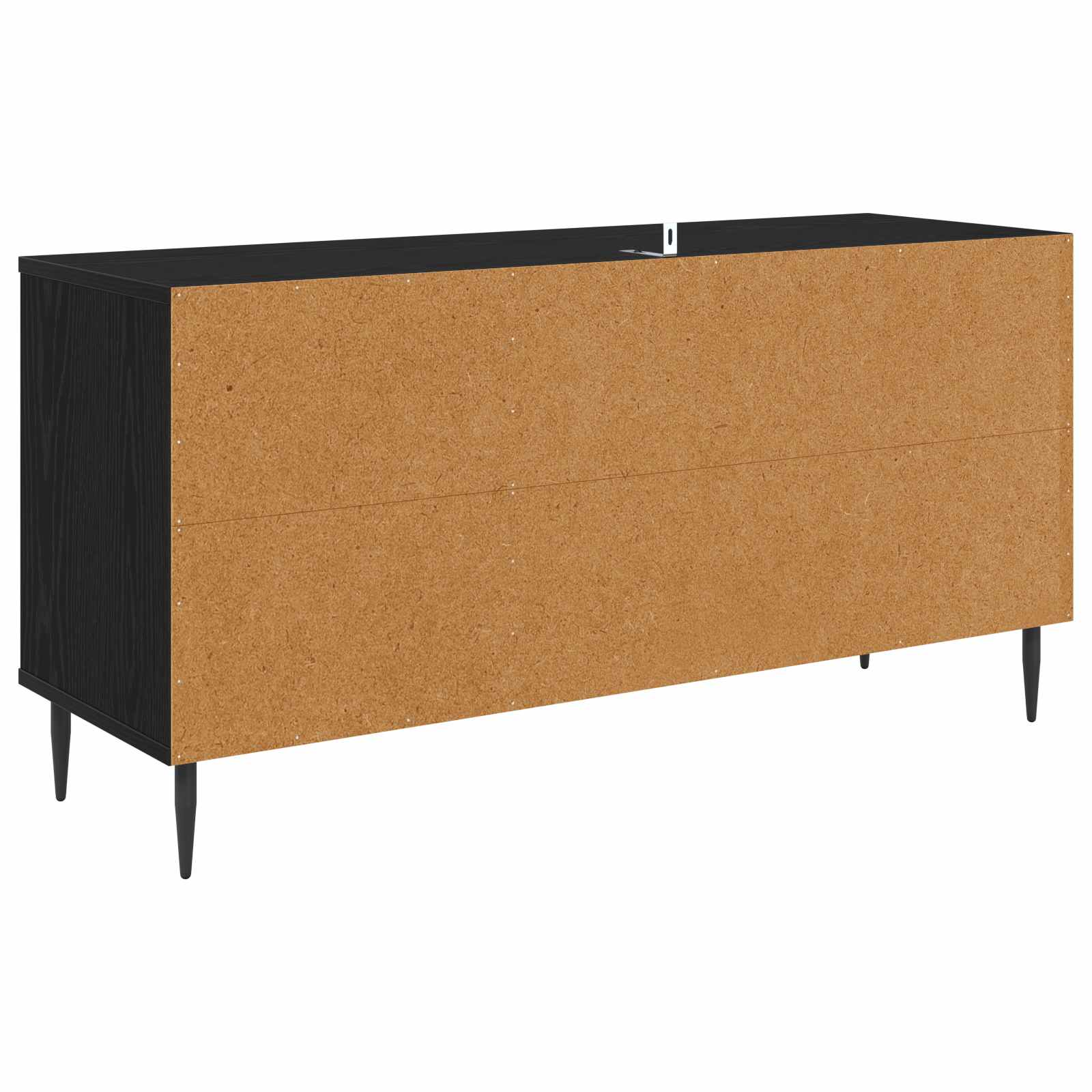 vidaXL Szafka pod telewizor BORNE 102 x 33 x 51 cm Czarny dąb