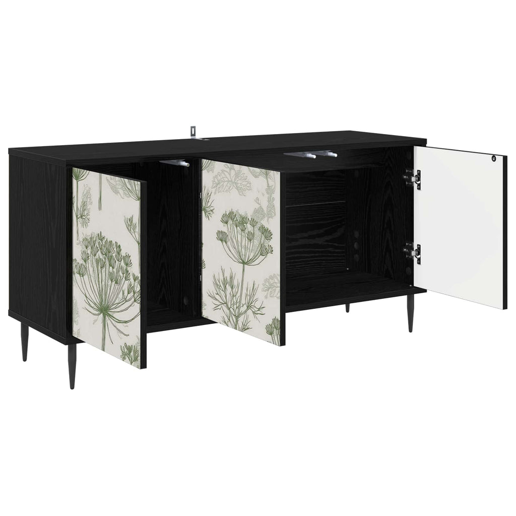 vidaXL Szafka pod telewizor GOTHA 102 x 33 x 51 cm Czarny dąb