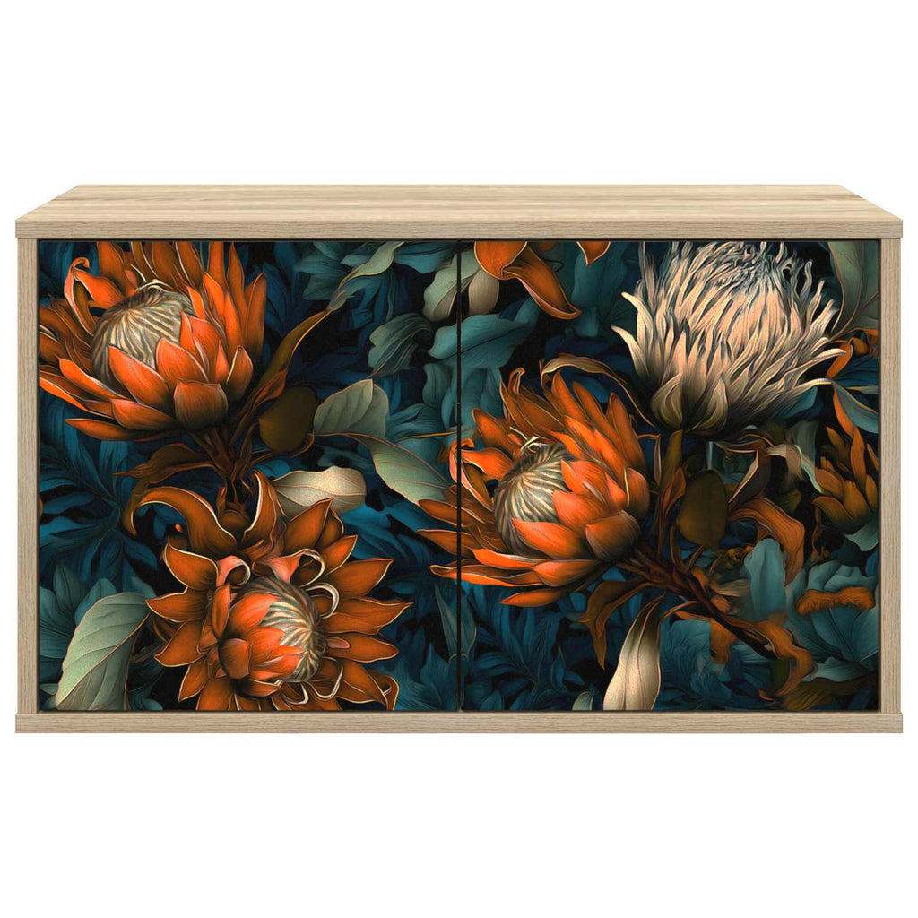 vidaXL Szafka na telewizor montowana na ścianie LOCHEM 69 x 33 x 40 cm