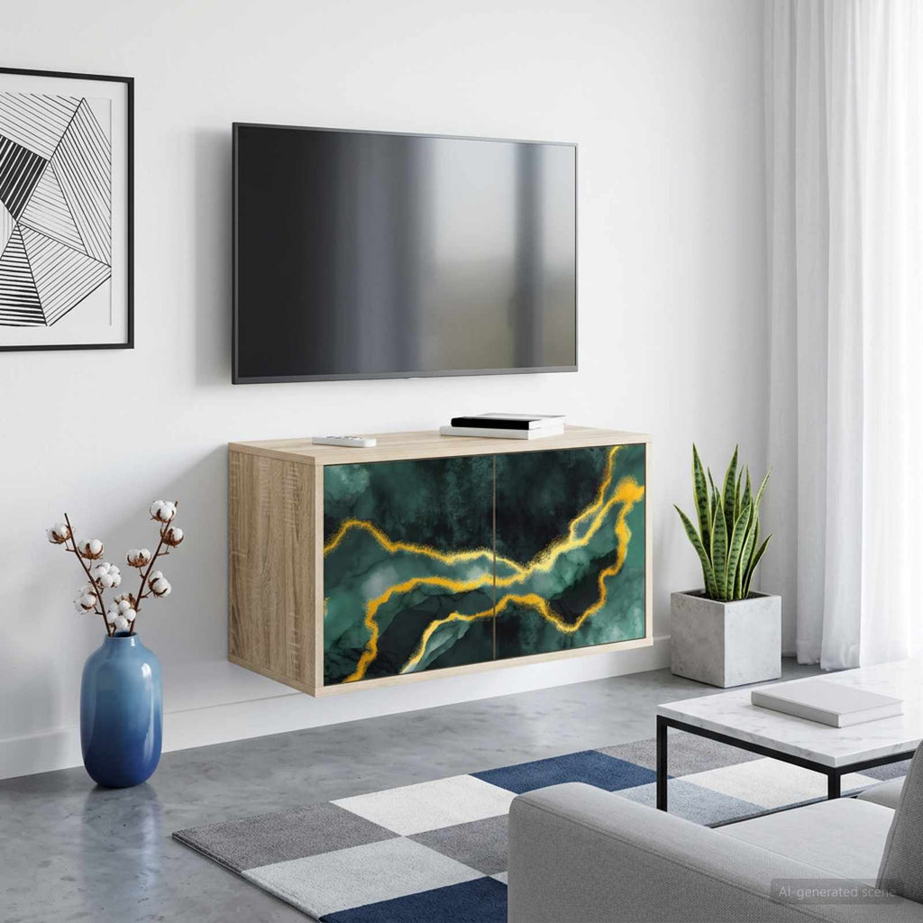 vidaXL Szafka na telewizor montowana na ścianie WIJHE 69 x 33 x 40 cm