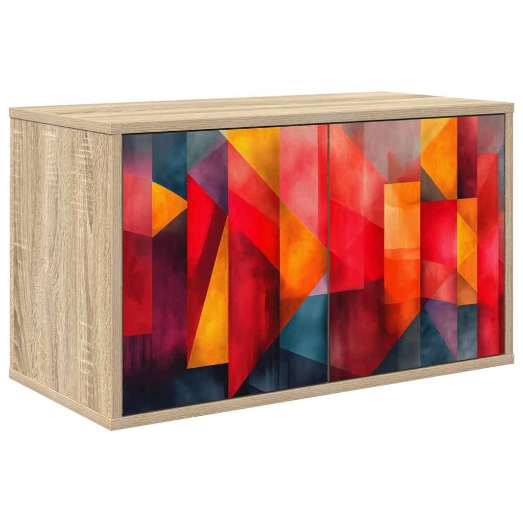 vidaXL Szafka na telewizor montowana na ścianie HEESCH 69 x 33 x 40 cm