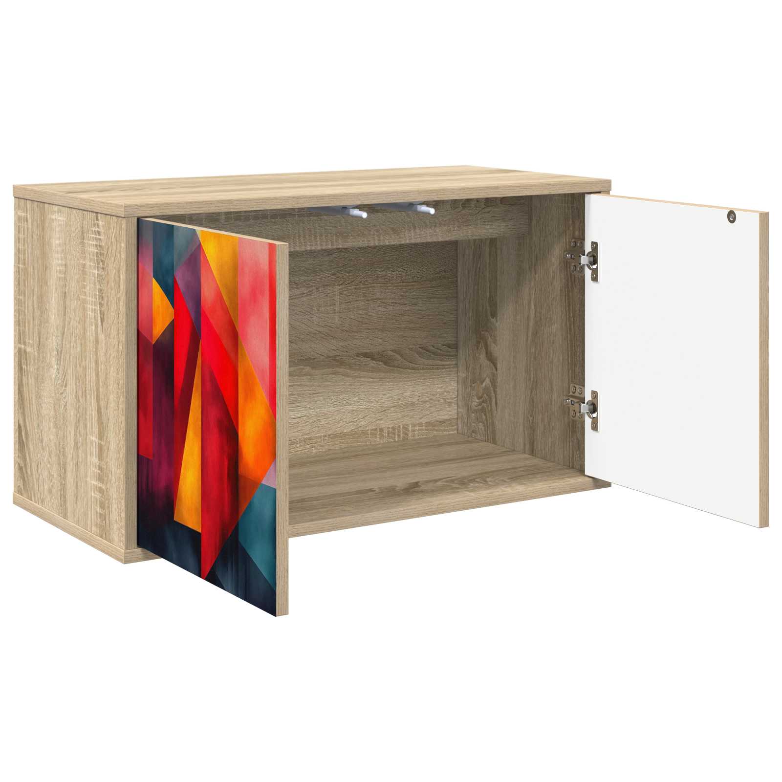 vidaXL Szafka na telewizor montowana na ścianie HEESCH 69 x 33 x 40 cm