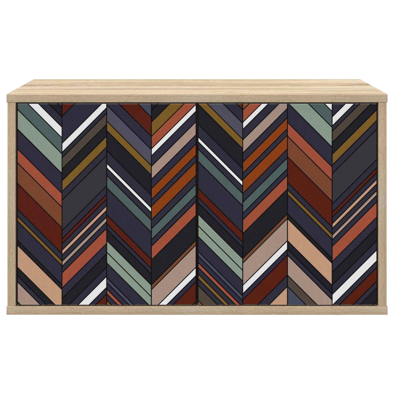 vidaXL Szafka na telewizor montowana na ścianie OMMEN 69 x 33 x 40 cm