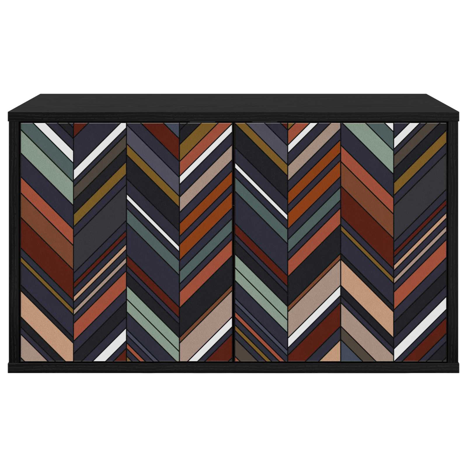 vidaXL Szafka na telewizor montowana na ścianie OMMEN 69 x 33 x 40 cm