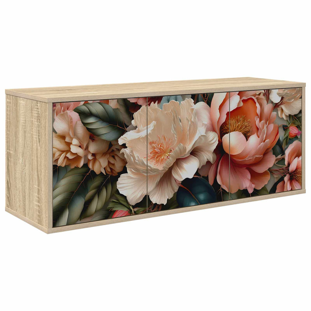 vidaXL Szafka na telewizor montowana na ścianie BORNE 102 x 33 x 40 cm