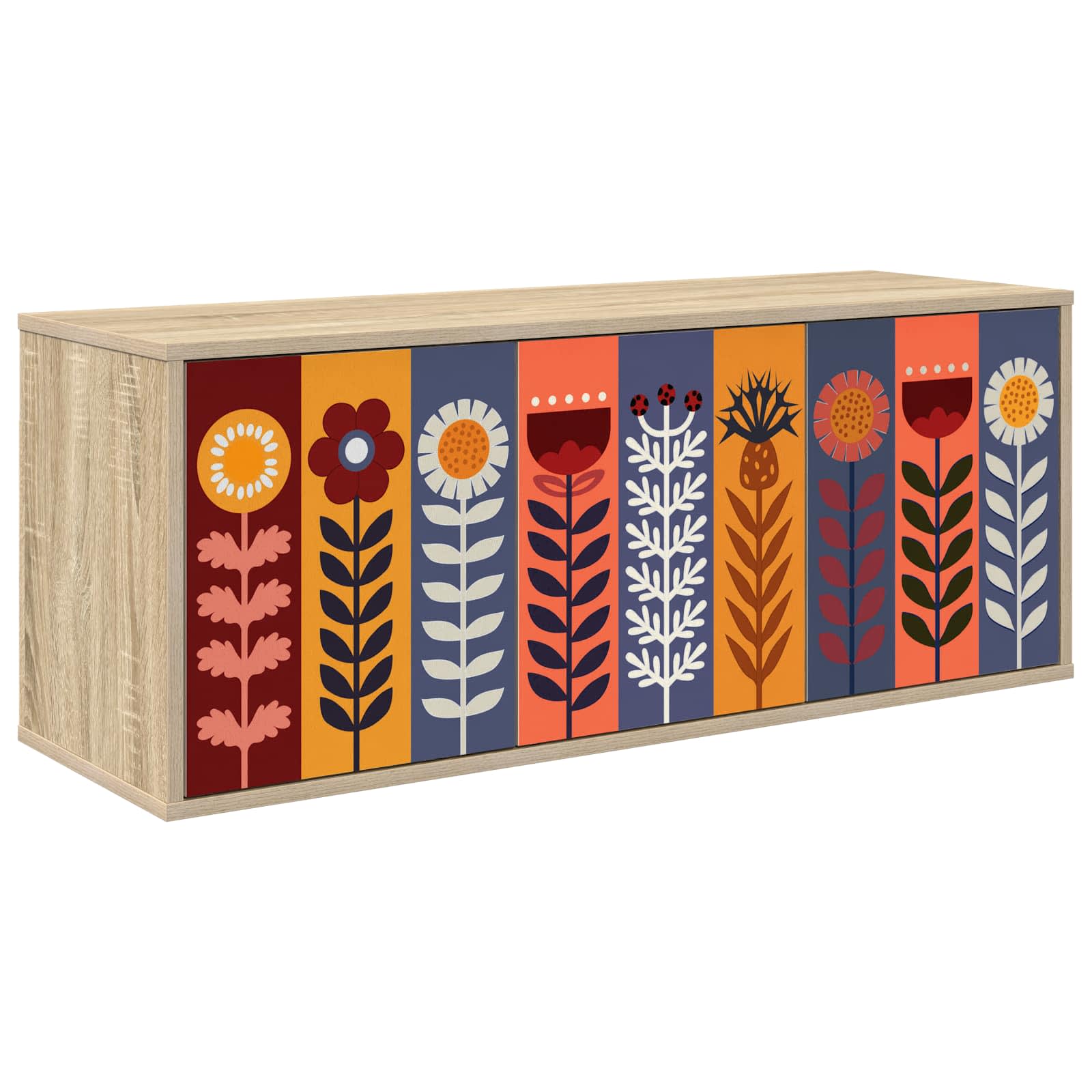 vidaXL Szafka na telewizor montowana na ścianie ESSEN 102 x 33 x 40 cm