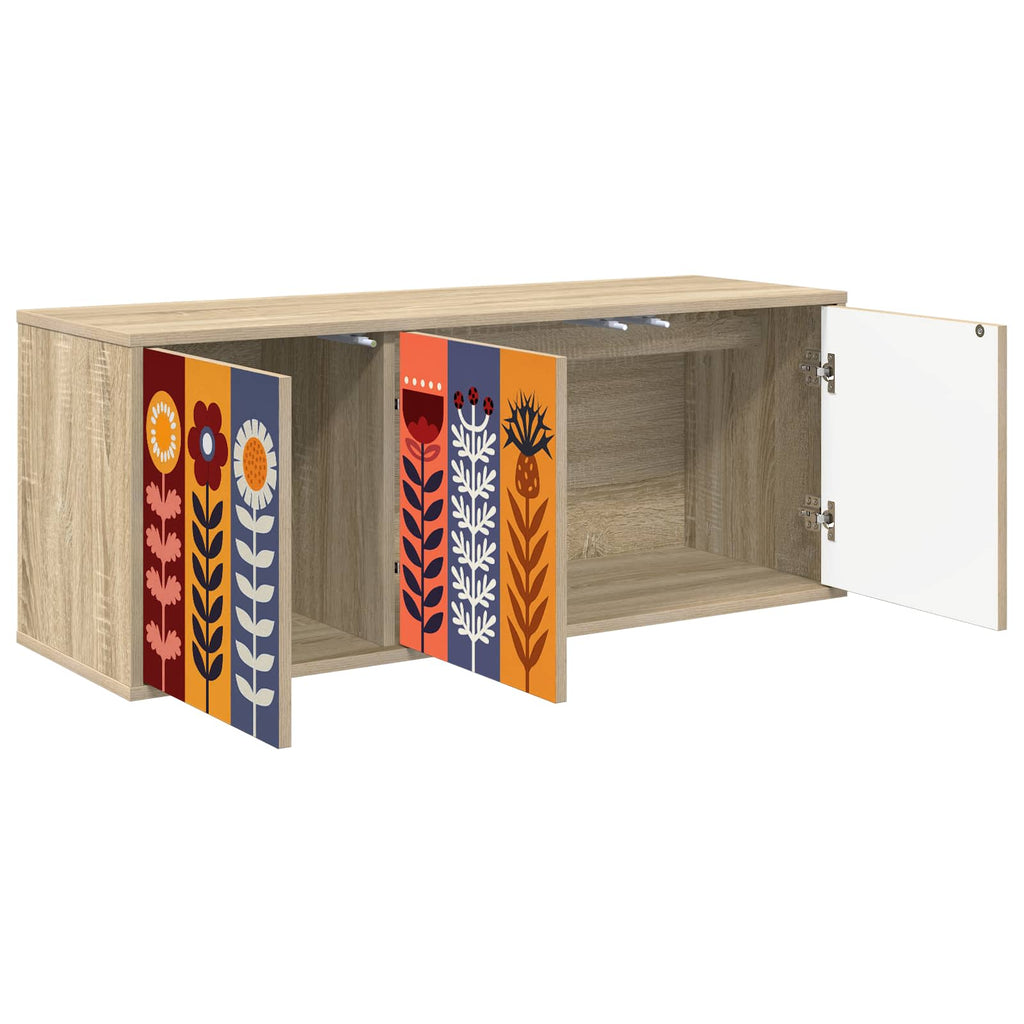 vidaXL Szafka na telewizor montowana na ścianie ESSEN 102 x 33 x 40 cm
