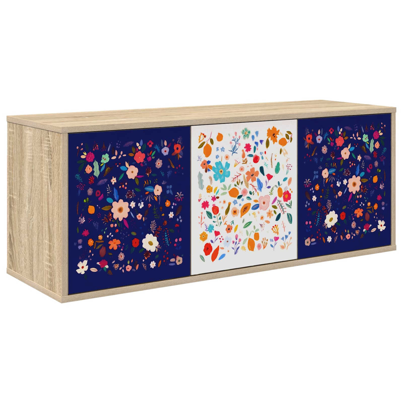 vidaXL Szafka na telewizor montowana na ścianie MAINZ 102 x 33 x 40 cm