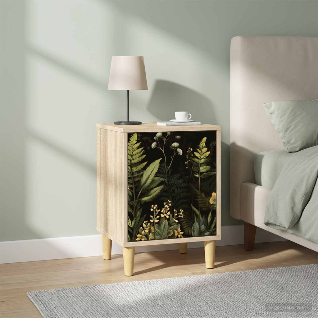 vidaXL Szafka Nocna RHENEN 2 szt. dąb Sonoma 36 x 33 x 50 cm