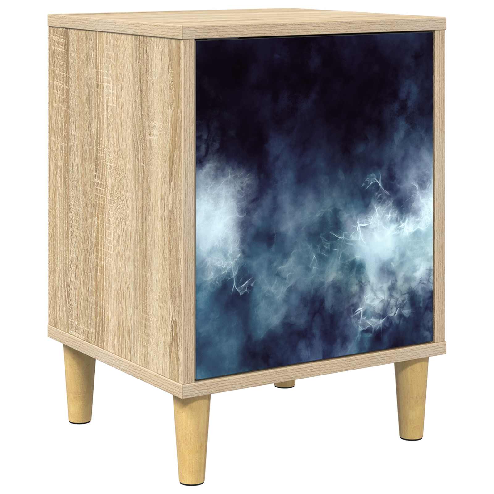 vidaXL Szafka Nocna RAALTE dąb Sonoma 36 x 33 x 50 cm