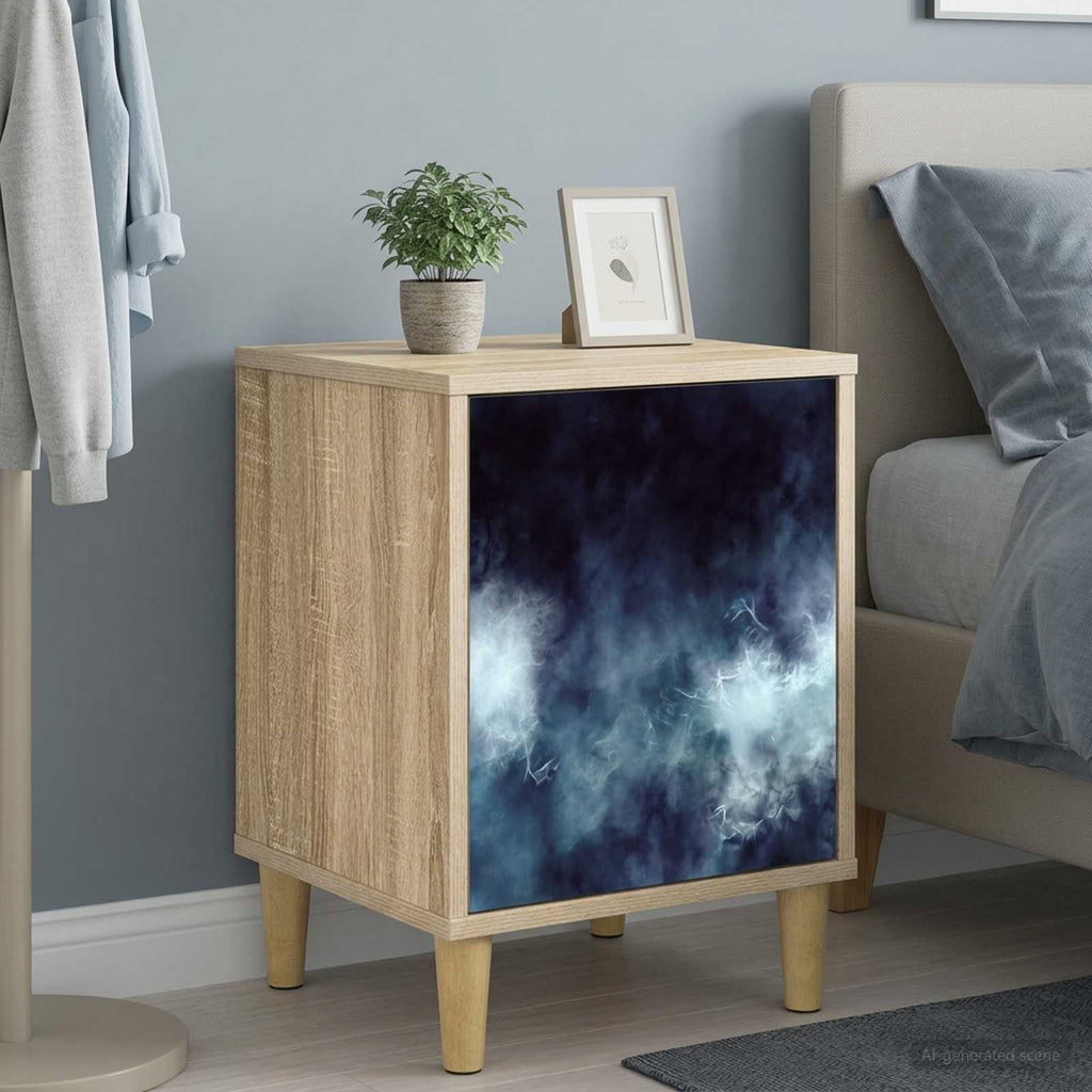 vidaXL Szafka Nocna RAALTE 2 szt. dąb Sonoma 36 x 33 x 50 cm