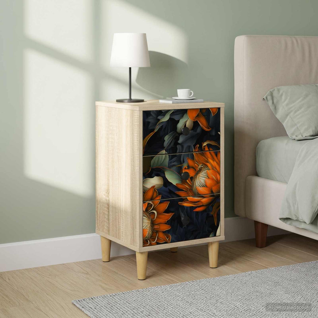 vidaXL Szafka Nocna LOCHEM 2 szt. dąb Sonoma 36 x 33 x 60 cm
