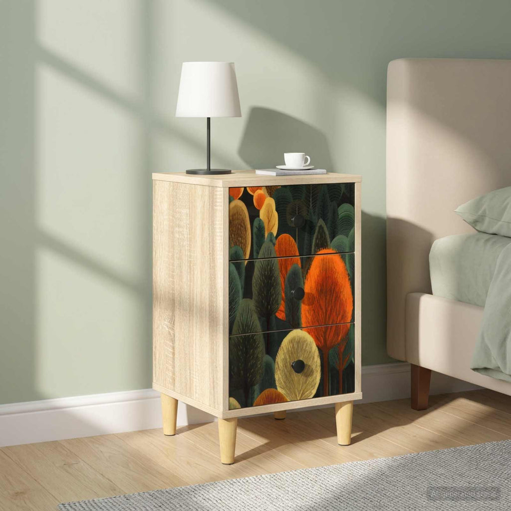 vidaXL Szafka Nocna ZAANDAM 2 szt. dąb Sonoma 36 x 33 x 60 cm