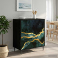 vidaXL Komoda z szufladami WIJHE 66 x 36,5 x 76 cm Drewno inżynieryjne