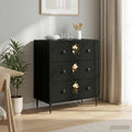 vidaXL Komoda z szufladami BREMEN Wzór magnolii 66 x 36,5 x 76 cm