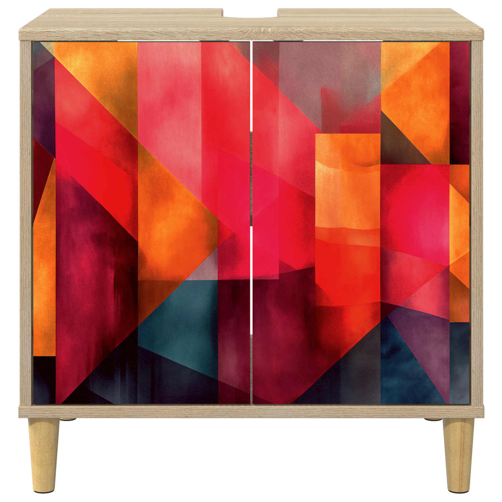 vidaXL Szafka Łazienkowa HEESCH Sonoma 60 x 40 x 60 cm