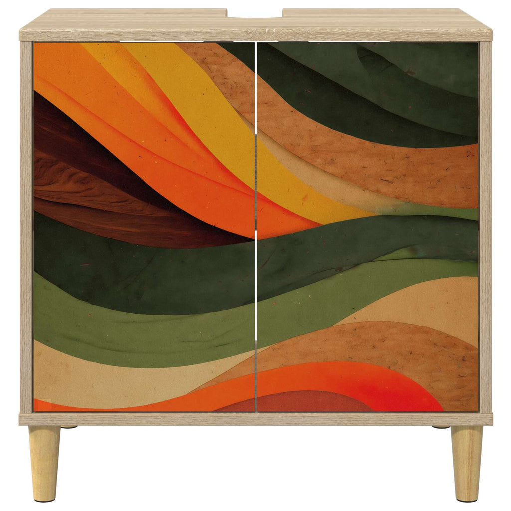vidaXL Szafka Łazienkowa BONN Sonoma 60 x 40 x 60 cm