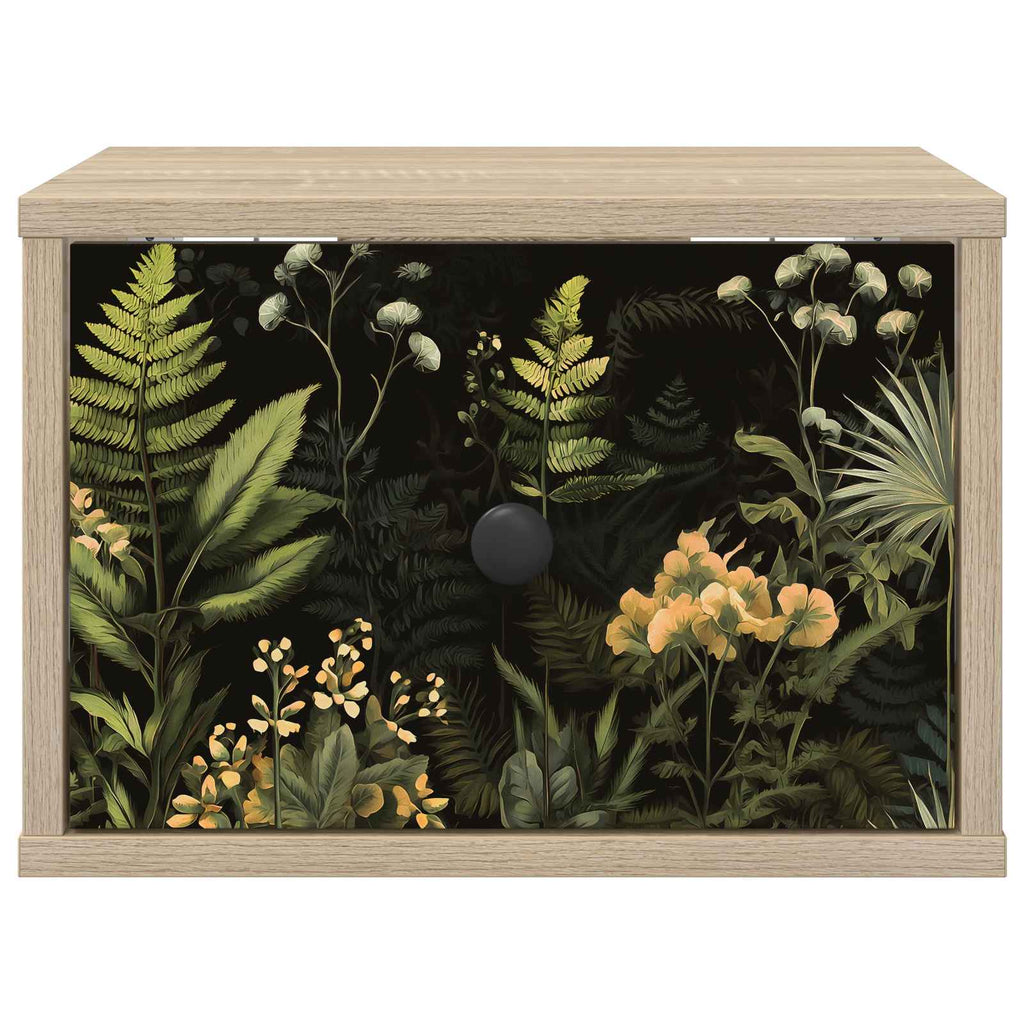 vidaXL Ścienny stolik nocny RHENEN 2 szt. dąb Sonoma 36 x 33 x 25 cm