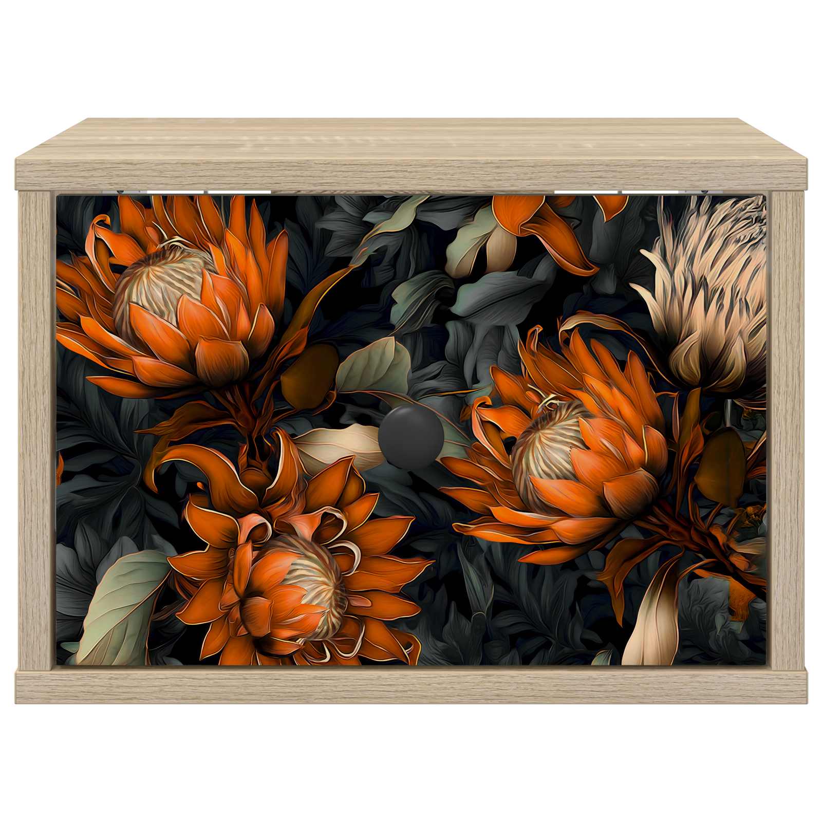 vidaXL Ścienny stolik nocny LOCHEM 2 szt. dąb Sonoma 36 x 33 x 25 cm