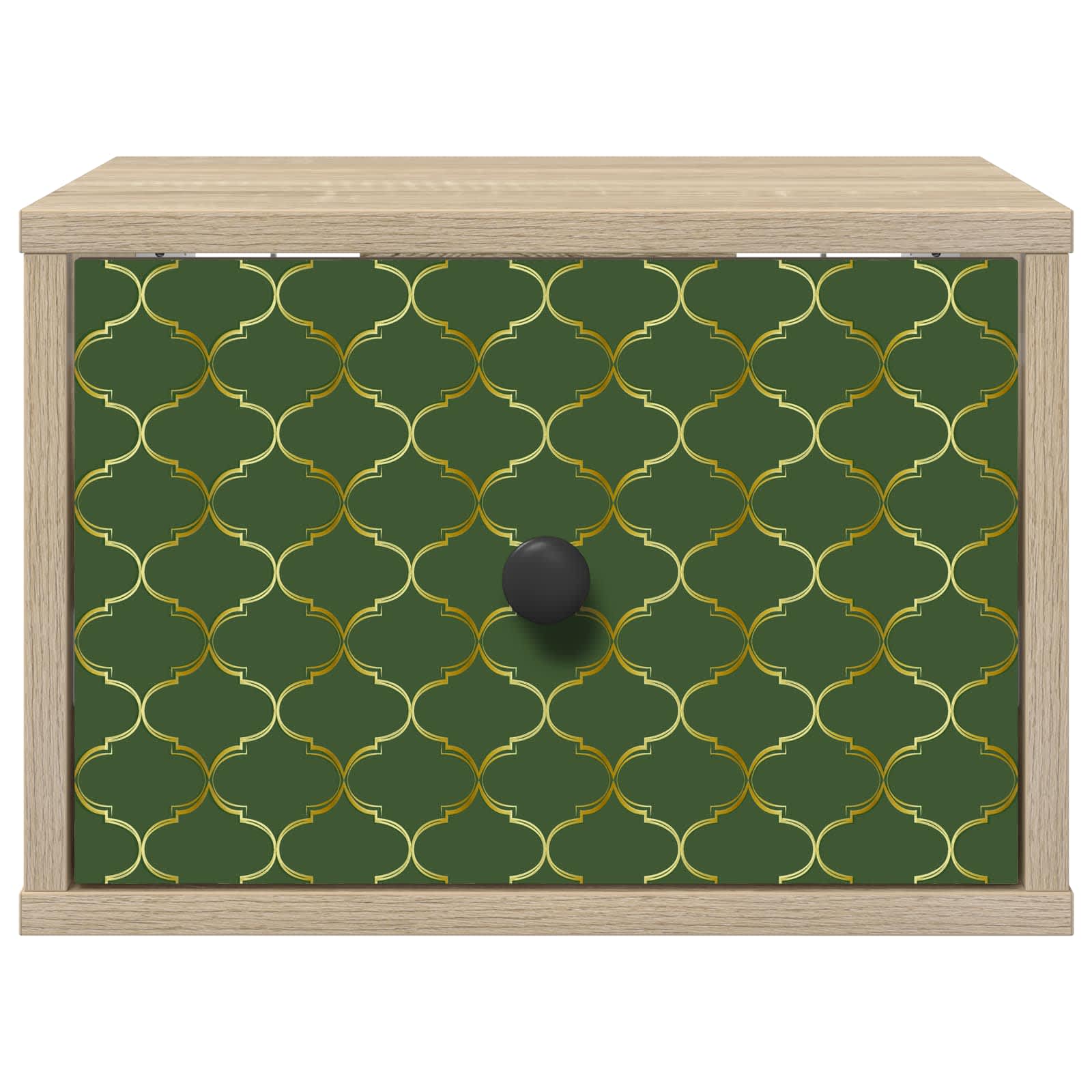 vidaXL Ścienny stolik nocny GELEEN 2 szt. dąb Sonoma 36 x 33 x 25 cm