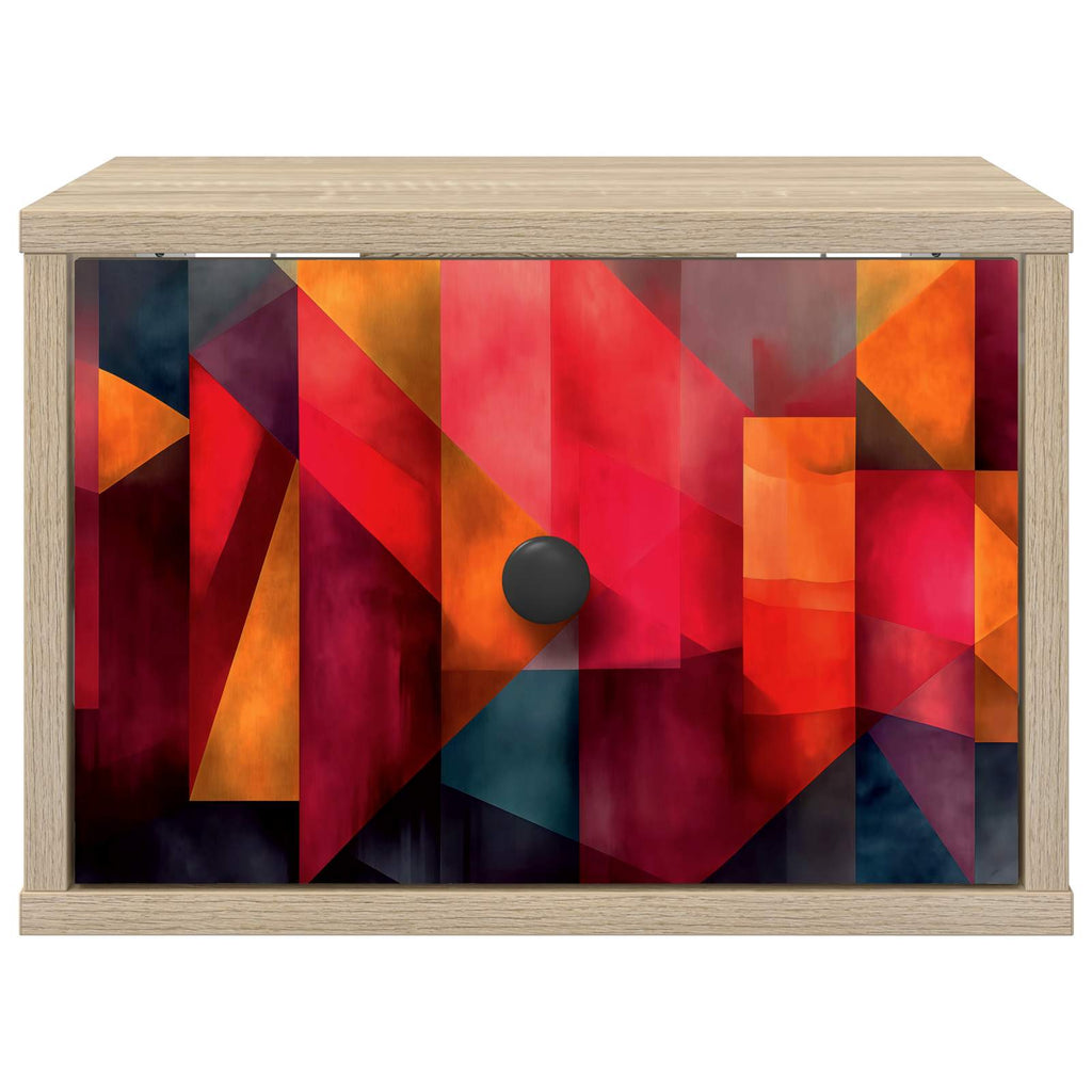 vidaXL Ścienny stolik nocny HEESCH dąb Sonoma 36 x 33 x 25 cm